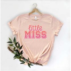 Little Miss Shirt, Toddler Shirt, Cute Youth Shirt, Birthday Shirt, Sister Gift, Twins Shirt,