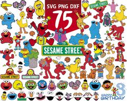 Sesame street svg for cricut, Sesame street svg, Sesame street png files
