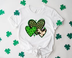 Saint Patrick's Day Heart Shirt, St Patrick Day Shirt, Shamrock Shirt, Heart Shamrock Shirt, Lucky Shirt, Irish Shirt, S