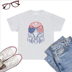 American Bald Eagle USA Flag Shirt 4th Of July Eagle USA T-Shirt