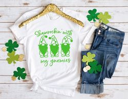 St Patricks Day Sweatshirt,Cute Crewneck St Pattys Shirt,Shamrock Lucky Rainbow Tshirt,Retro Vintage Irish Sweatshirt,Gi