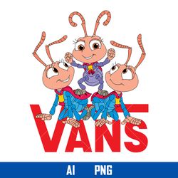 A Bug's Life Vans Png, Vans Logo Png, A Bug's Life Png, Fashion Brand Logo Png, Ai Digital File