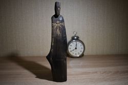 Dark Angel sigil pagan altar figurine