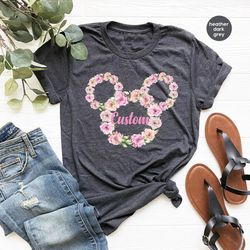 Custom Shirts, Personalized Gifts, Floral Gifts for Her, Graphic Tees, Cute Shirts for Women, Kids Shirts, Toddler Girl