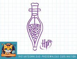 Harry Potter Liquid Luck Line Art Left Chest png, sublimate, digital download