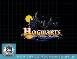 Harry Potter Hogwarts Night Portrait png, sublimate, digital download