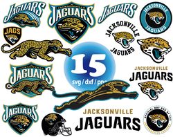 Jacksonville Jaguars svg, NFL football teams logos svg, american football svg, png