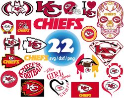 Kansas city Chiefs svg, NFL football teams logos svg, american football svg, png