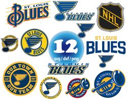 St. Louis Blues svg, NHL Hockey Teams Logos svg, american football svg, png