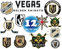 Vegas Golden Knight svg, NHL Hockey Teams Logos svg, american football svg, png