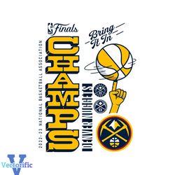 Denver Nuggets NBA Finals Champs SVG Graphic Design File