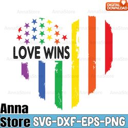 Love Wins Svg, Gay Pride Svg,LGBT Day Svg,Lesbian Svg , Gay Svg,Bisexual Svg,Transgender Svg,Queer Svg,Pride Svg