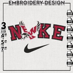 Nike Eastern Washington Eagles Embroidery Designs, NCAA Embroidery Files, Eastern Washington Machine Embroidery Files