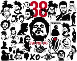 The Weeknd svg for cricut, the weeknd after hours svg, png