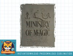 Harry Potter Ministry of Magic Parchment png, sublimate, digital download