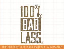 WWE Becky Lynch 100 Bad Lass Distressed Text Logo T-Shirt copy
