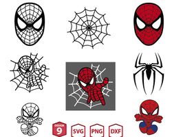 Spiderman svg, Avengers svg, marvel svg, superhero svg, png