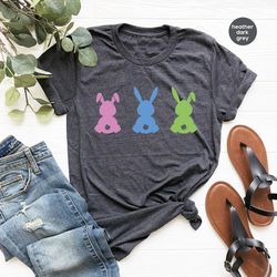 Kids Easter Shirts, Easter Gifts, Easter Bunny Graphic Tees, Easter Toddler T Shirts, Shirts For Women, Gifts For Kids,