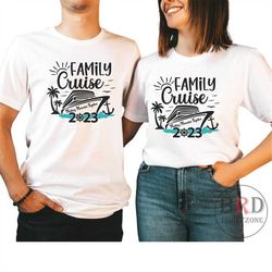 Family Cruise 2023, Matching Family Shirts, Family Vacation T-shirts, Family Cruise Shirts, Summer Vacation Shirts, Fami