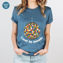 Music Graphic Tees, Gift for Her, Country Music Shirt, Shirt for Women, Music Teacher Shirt, Retro T-Shirt, Women Outfit