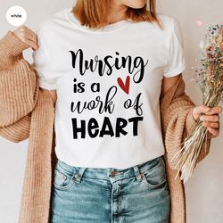 Nurse Shirt, Pediatric Nurse Crewneck Swewatshirt, Nurse Gift, Cute Future Nurse Shirt, Gifts for Nurses, Nurse Graduati
