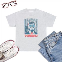 Donald Trump Shirt Murica 4th Of July Patriotic American Party USA T-Shirt