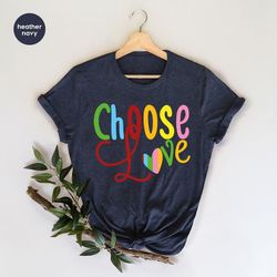 Pride Shirt, Lesbian Gifts, Bisexual Shirt, Love Shirt, Be Kind Shirt, Trans Graphic Tees, Human Rights Shirt, Queer Shi
