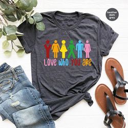 Pride Shirt, Queer T-Shirt, Gay Pride Shirt, Human Rights Shirt, Love Graphic Tees, Lesbian Shirt, Bisexual Pride T-Shir