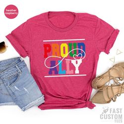 Pride T-Shirt, LGBT Ally T-Shirt, Pride LGBT Ally, Gay Pride T shirt, Pride Shirt, Pride Gift for Ally, LGBT T Shirt, Bi