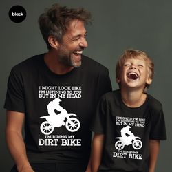 Sarcastic Motocross Shirt, Funny Dirt Bike Shirt, Motorcycle Outfit, Gift for Him, Biker Graphic Tees, Racing Vneck Shir