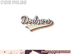 Vintage Dodgers Name Throwback Retro Apparel Gift Men Women png, digital download copy