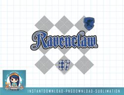 Harry Potter Ravenclaw Plaid Chest Logo png, sublimate, digital download