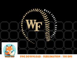 Wake Forest Demon Deacons Baseball Fastball png, digital download copy