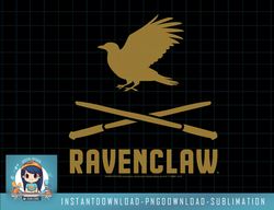 Harry Potter Ravenclaw Wands Crossed Logo png, sublimate, digital download