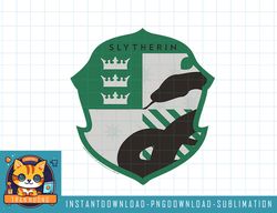 Harry Potter Slytherin Four Square Shield Crest png, sublimate, digital download
