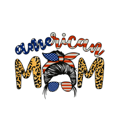 fourth of july png, all american mama svg, amarican mom png, american flag messy bun mom, all american mama svg png