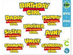 Toy Story Birthday Girl SVG PNG t shirt Bundle | Birthday Girl svg Cricut, Birthday Girl png,Toy Story t shirt SVG