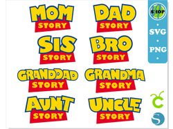 Toy Story Family shirt svg png | Toy Story t shirt SVG, Toy Story svg, Toy Story png, Toy Story logo t shirt svg