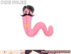 Worm With A Mustache James Tom Ariana Reality png, digital download copy