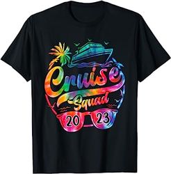Cruise Squad 2023 Summer Vacation Family Friend Travel Group T-Shirt