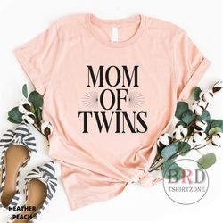 mom of twins shirt, gift for twin mom, twin mama t-shirt, pregnancy announcement, toddler mom gift, twin mom gift