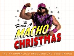 WWE Macho Man Randy Savage Have A Macho Christmas T-Shirt copy