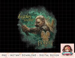Hobbit Legolas Greenleaf Green png, instant download, digital print