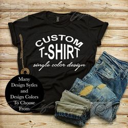 Custom t-shirts - Custom t-shirt -T-shirt - Custom T shirts men and women - Custom Bridal shirt - Custom