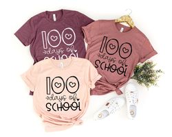 100 Days Of School Shirt, 100 Days Brighter Shirt, Teacher Shirt, 100th Day Of School, Back To School Shirt, Teacher App