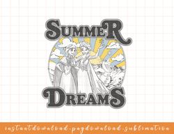 Disney Frozen Elsa Anna Olaf Summer Dreams Graphic T-Shirt png, sublimate, digital download