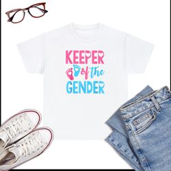 Gender Reveal Keeper Of The Gender T-Shirt