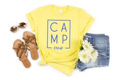 Camping Crew Shirt,Camping Shirt,Funny Camping Shirt,Camping Gift,Camper Shirt,Camp Squad T shirt,Matching Friends Campi