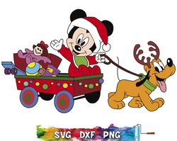disney mouse christmas svg, mickey friend svg png