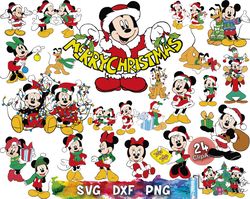 Disney Mickey Christmas svg for cricut, Disney Christmas svg png